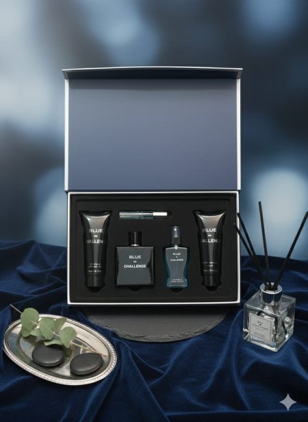 طقم عطر 5 قطع - Blue Challenge