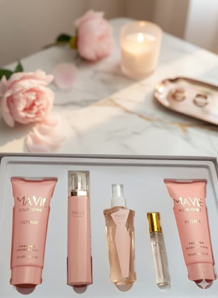 طقم عطر 5 قطع - Mavie