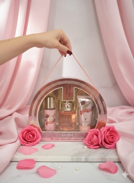 طقم 3 قطع V.V.LOVE- Stunner Pour Femme