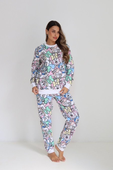 بيجامة فوتر دلتا نساء