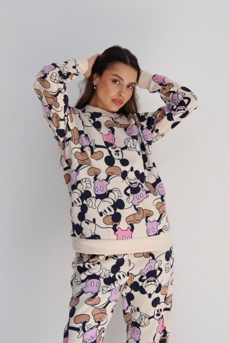 بيجامة فوتر دلتا نساء