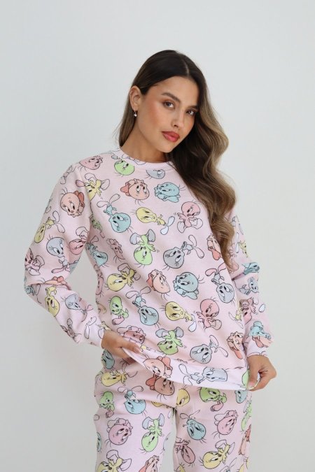 بيجامة فوتر دلتا نساء